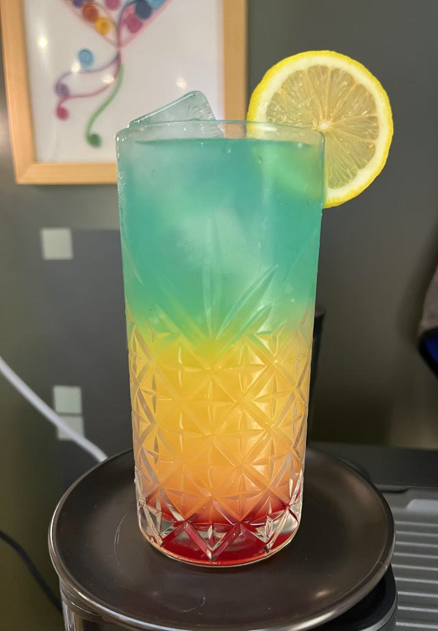 海边落日